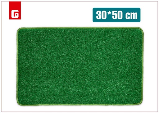 [131727762] Felpudo exterior Essential verde 30 x 50 cm - Tapete decorativo para exteriores  
