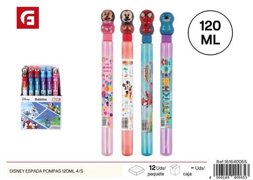 [161640065] Espuma de burbujas Disney 120 ml - Juguetes y actividades al aire libre