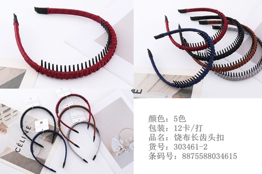 [8875588034615] Diadema 12 unidades 303461-2 - Accesorios para el cabello