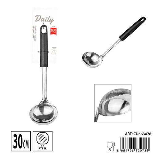 [0239898] Cucharón de sopas 30x8.5 cm - Utensilios de cocina