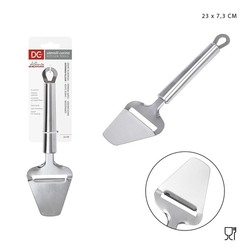 [0225134] Rebanador de queso de acero 23x7.3cm - Utensilios de cocina