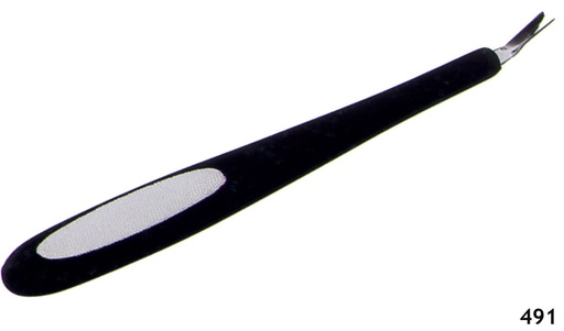 [491] Cortacutículas Rubber-Lima Laser 491 - Herramientas para cuidado de uñas