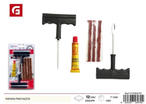 [171316970] Kit de reparación de pinchazos - Accesorios de coche y mantenimiento