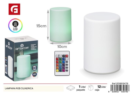 [201893479] Lámpara cilíndrica RGB - Iluminación y decoración