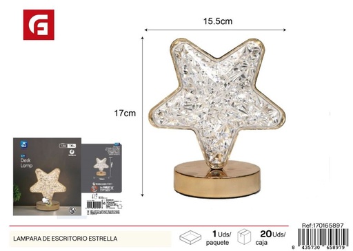 [170165897] Lámpara de escritorio forma estrella - Iluminación y decoración