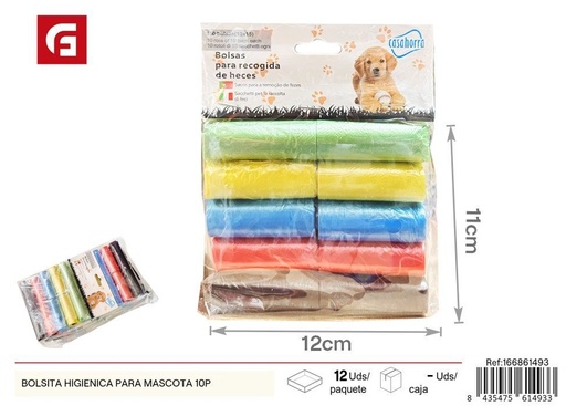 [166861493] Bolsita higiénica para mascota 10 unidades - Accesorios para mascotas