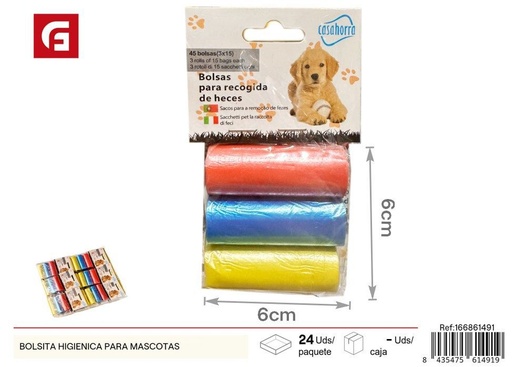 [166861491] Bolsitas higiénicas para mascotas - Accesorios para mascotas