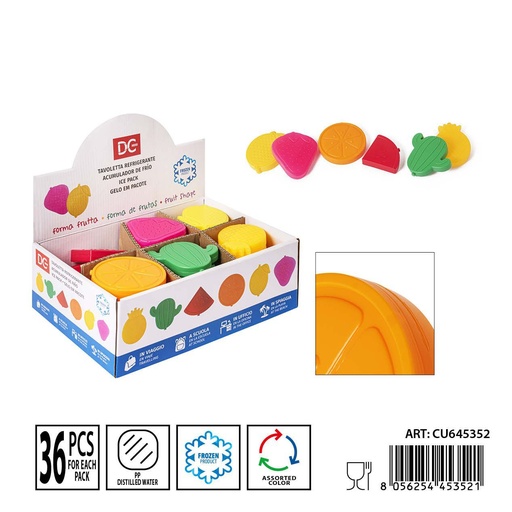 [0239085] Acumulador de frío forma de frutas - Para mantener la frescura