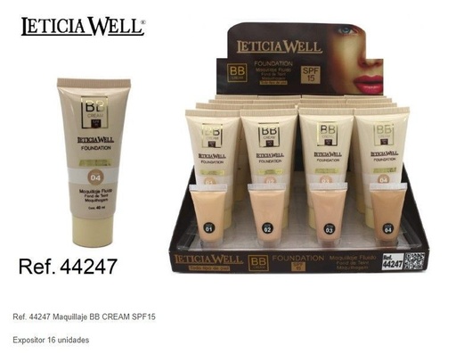 [8435433208556] Bb cream fluido SPF15 16/U 44247 L.W - Maquillaje ligero