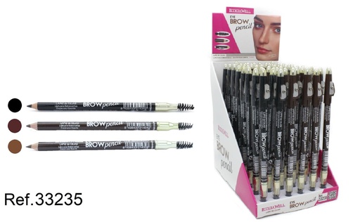 [8435433220213] Lápiz de cejas eye brow pen 3 colores 48/U 33235 - Preciso y fácil