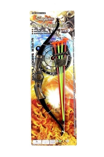 [202013234] Blister arco y flecha 64x20 - Juguete de carnaval