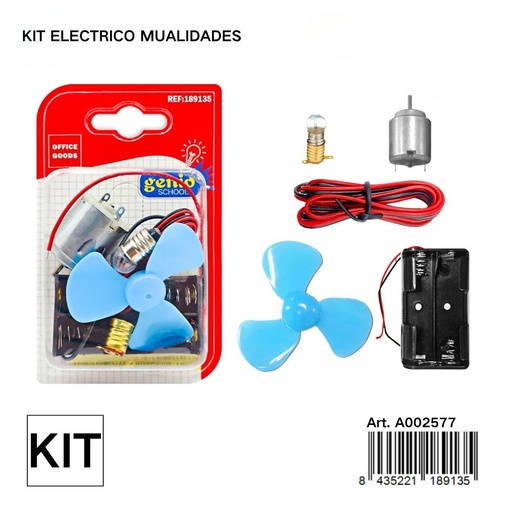 [A002577] Kit eléctrico manualidades - Artículos de oficina