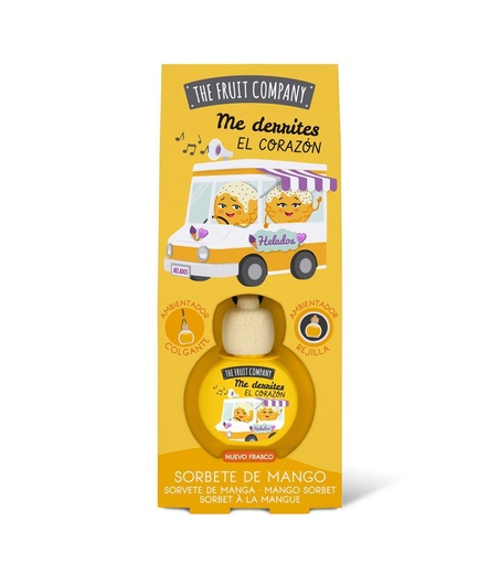 [8436559712279] Aromatizante de coche de mango The Fruit Company 5 ml - Productos de aromatizantes