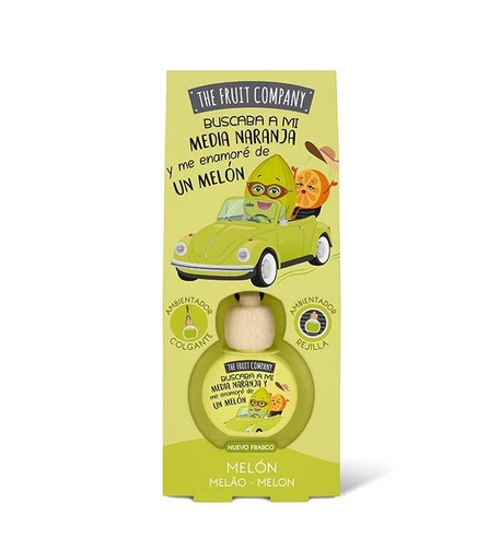 [8436559712309] Aromatizante de coche de melón The Fruit Company 5 ml - Productos de aromatizantes