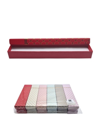 [130789-07] Cajitas de regalo 4.5x20 cm - Pack de 12 unidades