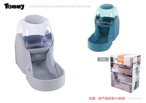 [YM0144] Dispensador de comida para mascotas 3.5L - Accesorios para mascotas