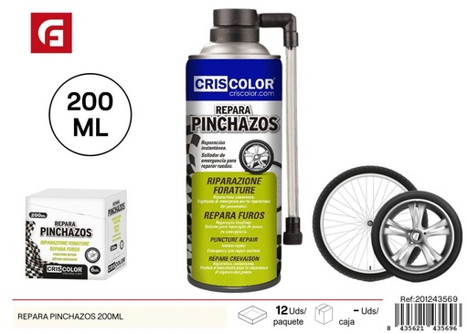 [201243569] Repara pinchazos 200 ml - Herramientas para automóviles