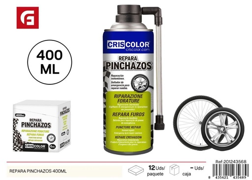 [201243568] Repara pinchazos 400 ml - Herramientas para automóviles