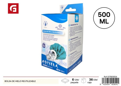 [137801054] Bolsa de hielo reutilizable - Productos de cuidado personal
