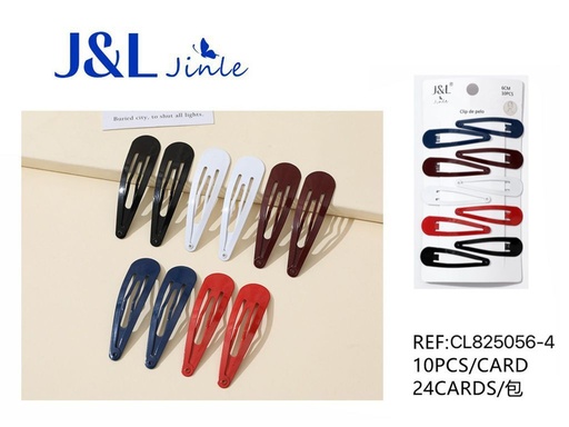 [8445801315113] Pack de 10 ranas de 10 cm surtidas - Accesorios para el cabello y pinzas decorativas