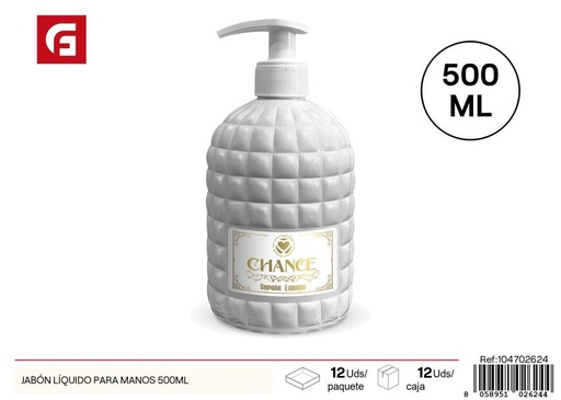 [104702624] Jabón líquido para manos aromático (500 ml) - Productos de cuidado personal