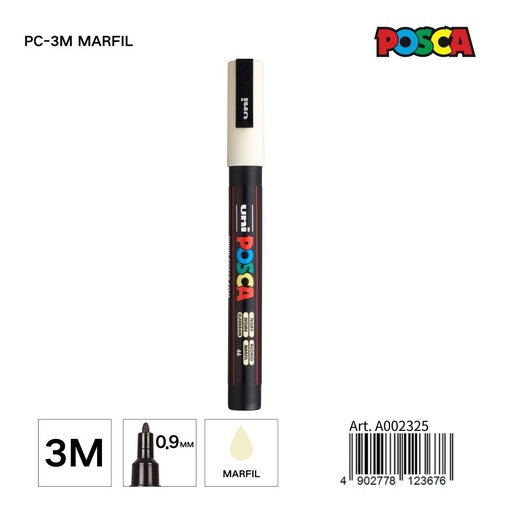 [A002325] Marcador POSCA 0,9 mm color marfil - Papelería y marcadores