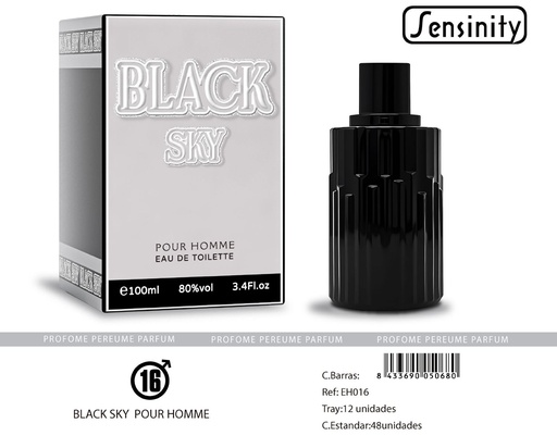 [EH016] Black Sky perfume para hombres - Fragancias masculinas