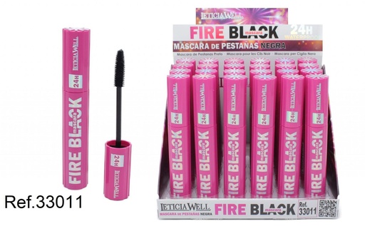 [8435433230175] Máscara de pestañas Fire Black 24h 24/u - Maquillaje y cosméticos