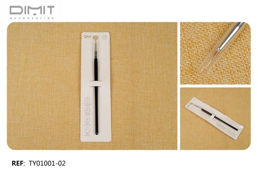 [8435693870593] Pincel fino N?2 12/u - Accesorios de uñas
