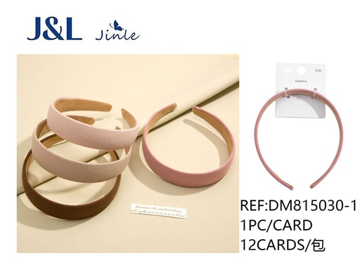 [8445801073563] Diadema 3cm surtida 12/u DM815030-1 - Accesorios para el cabello