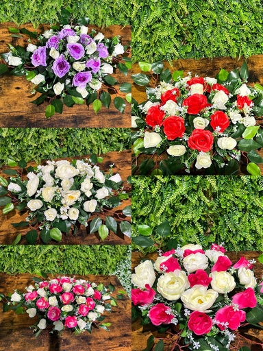[5101048小号长型] Arreglo floral artificial - 5101048 pequeño alargado (8435588802180) - Centro de flores