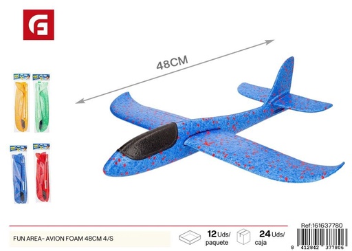 [161637780] Aeropuerto de foam 48cm 4 unidades - Juguetes de aviones