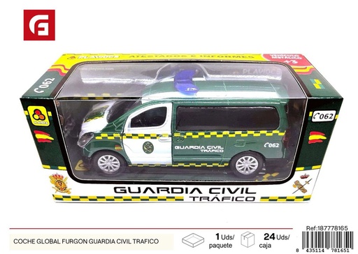 [187778165] Coche global furgón guardia civil tráfico - Juguetes de vehículos