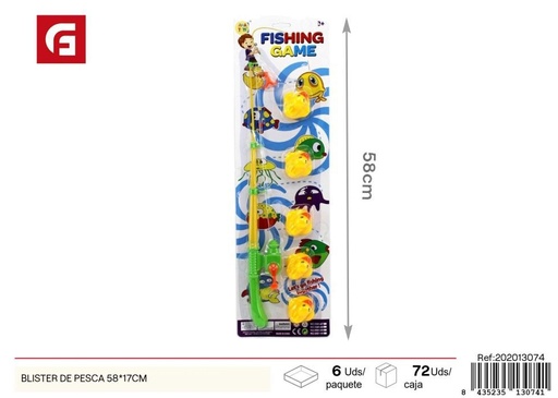 [202013074] Blister de pesca 58x17 cm - Juguetes de juego simbólico