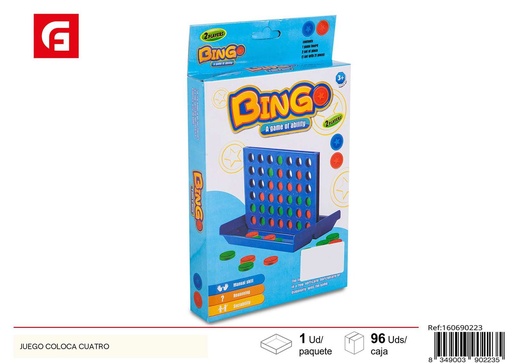 [160690223] Juego de mesa 4 en 1 - Diversión y entretenimiento en familia