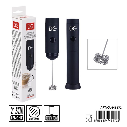 [0240839] Espumador de leche eléctrico de pilas 4X21.5CM - Accesorios de cocina