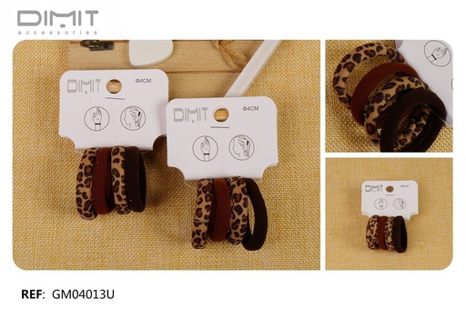 [8435693879398] Goma de pelo de 4 cm 12 unidades - Accesorios para el cabello y gomas