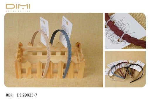 [8435693827146] Diadema de 1.2 cm 12 unidades - Accesorios para el cabello y diademas
