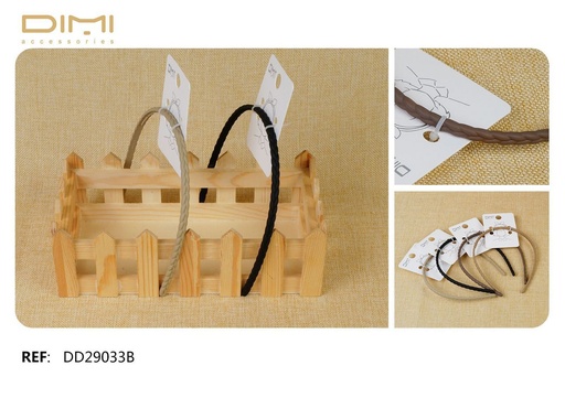 [8435693836469] Diadema de 0.8 cm 12 unidades - Accesorios para el cabello y diademas