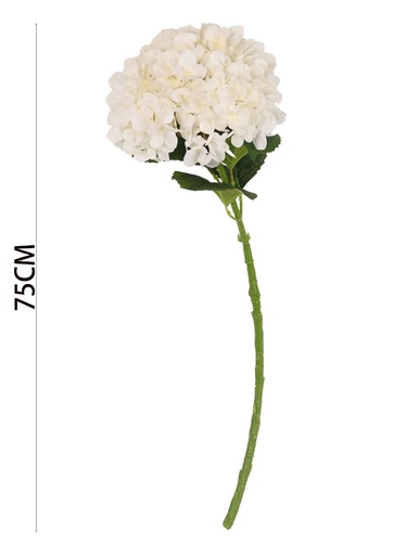[630951白色] Ramo de hortensia de alta gama sola de 4 ángulos VARA G - Ramo decorativo VARAFLOR