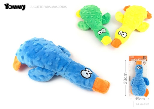 [YM8913] Patito Pop It de Peluche 28x19 cm - Juguete para mascotas