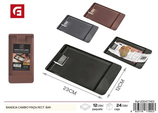[200477401] Bandeja de cambio con pinza rectangular bar - Utensilios de cocina