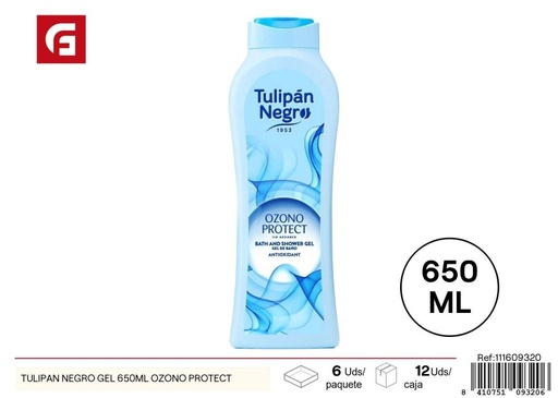 [111609320] Gel de baño Tulipán Negro 650 ml Ozono Protect - Productos de cuidado personal y ducha