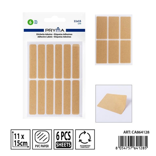 [0237576] Etiqueta adhesiva 6FF 11x15 cm - Etiquetas y papelería