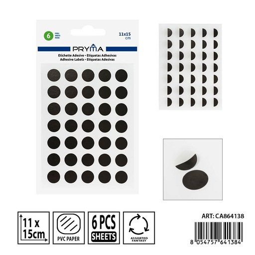 [0237586] Etiqueta adhesiva 6FF 11x15 cm - Adhesivos para papelería