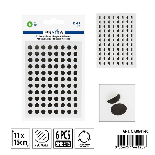 [0237588] Etiqueta adhesiva 6FF 11x15 cm - Adhesivos para papelería