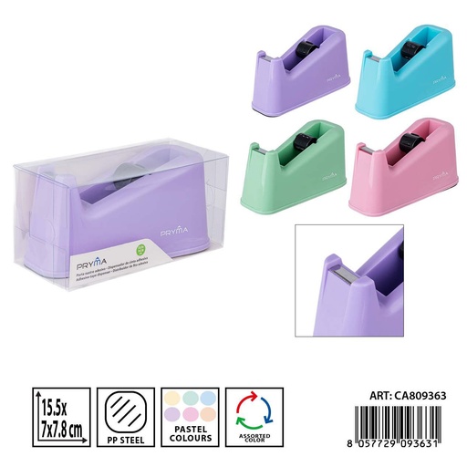 [0238182] Dispensador de cinta adhesiva 15.5x7x7.8 cm - Herramientas de oficina