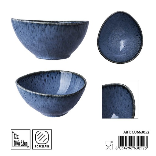 [0239863] Salsadera aperitivo azul 12x10.6x6.3cm - Utensilios de mesa