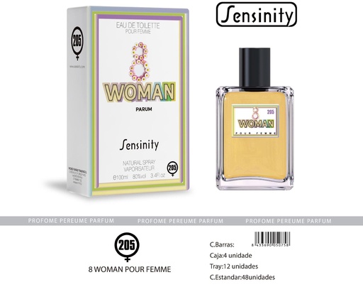 [MYS205] Perfume Woman 8 Pour Femme - Fragancias para mujer