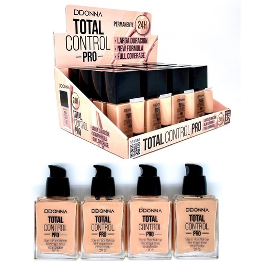 [8436045034892] Base de maquillaje Total Control Pro 16 unidades - Cosméticos y maquillaje
